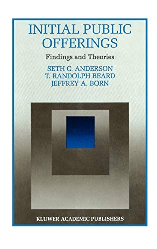 Initial Public Offerings: Findings and Theories (Innovations in Financial Markets and Institutions, 8, Band 8)