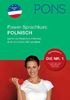 PONS Power-Sprachkurs für Anfänger Polnisch. Buch und 2 Audio-CDs: Lernen Sie Polnisch in 4 Wochen