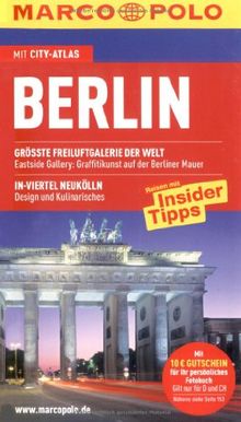 MARCO POLO Reiseführer Berlin: Reisen mit Insider-Tipps. Mit Cityatlas Berlin von Christine Berger | Buch | Zustand sehr gut