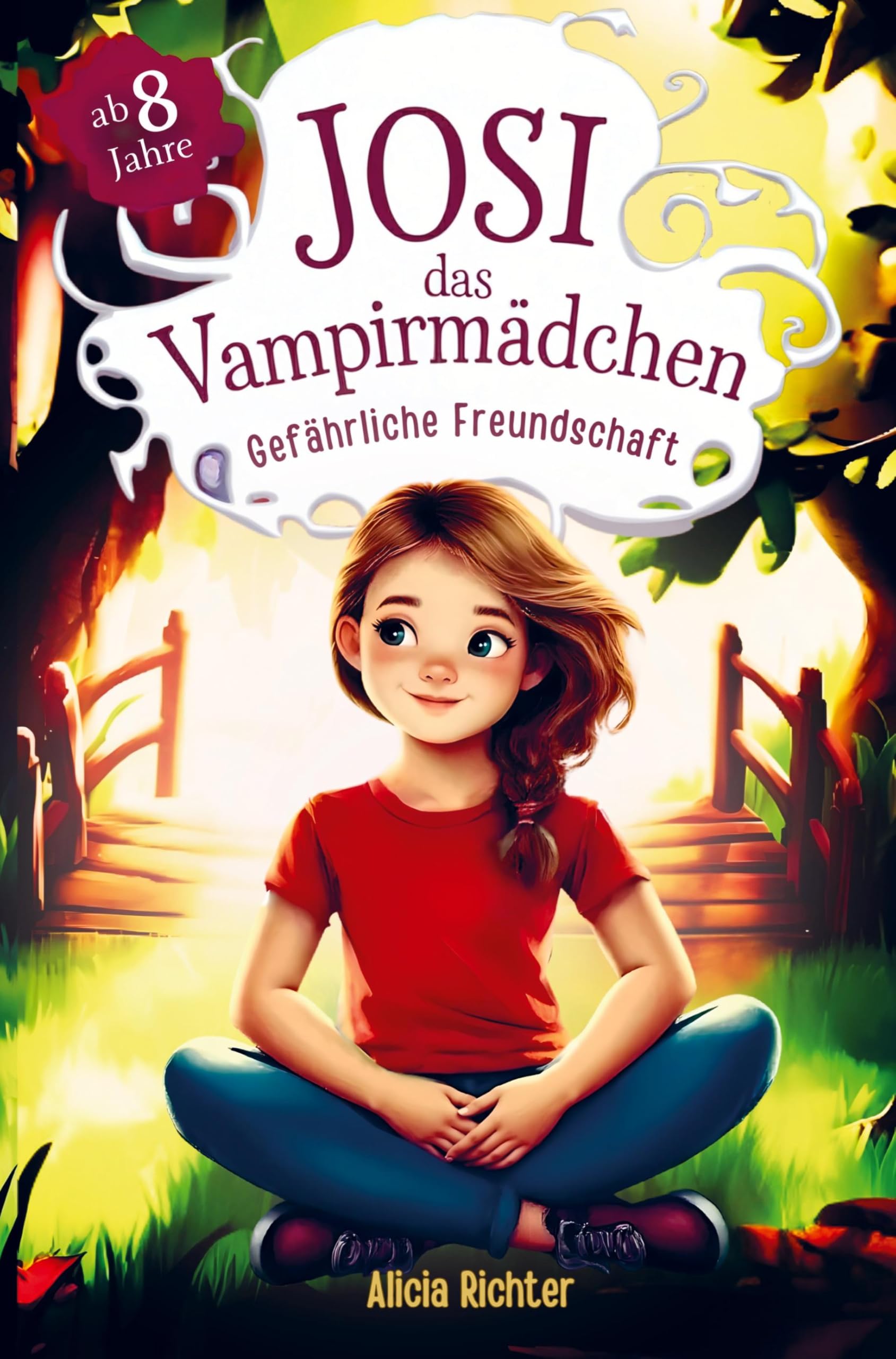 Josi - das Vampirmädchen - Ein spannendes Kinderbuch ab 8 Jahren über Mut, Freundschaft und die Kraft, anders zu sein (Große Schrift für Erstleser) -: Band 2: Gefährliche Freundschaft