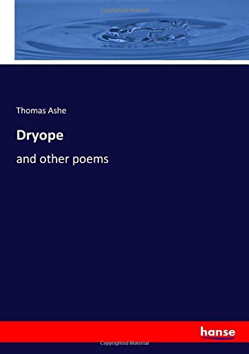 Dryope: and other poems