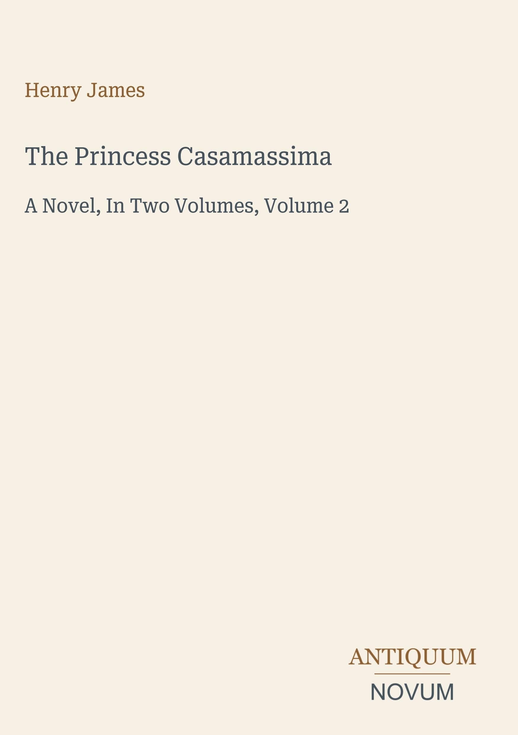 The Princess Casamassima