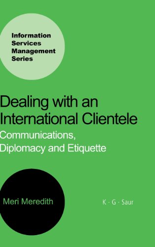Dealing with an International Clientele (Information Services Management Series)