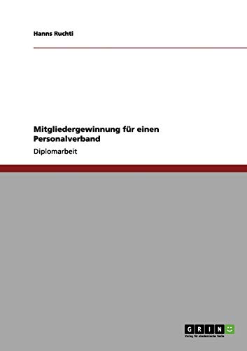 Mitgliedergewinnung für einen Personalverband