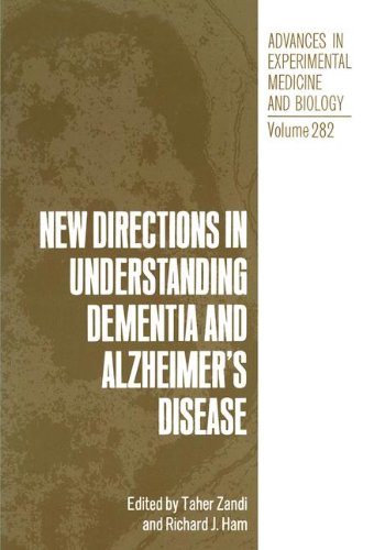 New Directions in Understanding Dementia and Alzheimer's Disease (Advances in Experimental Medicine and Biology, Band 282)