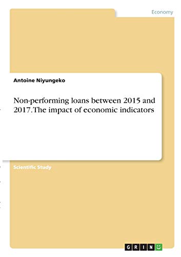 Non-performing loans between 2015 and 2017. The impact of economic indicators