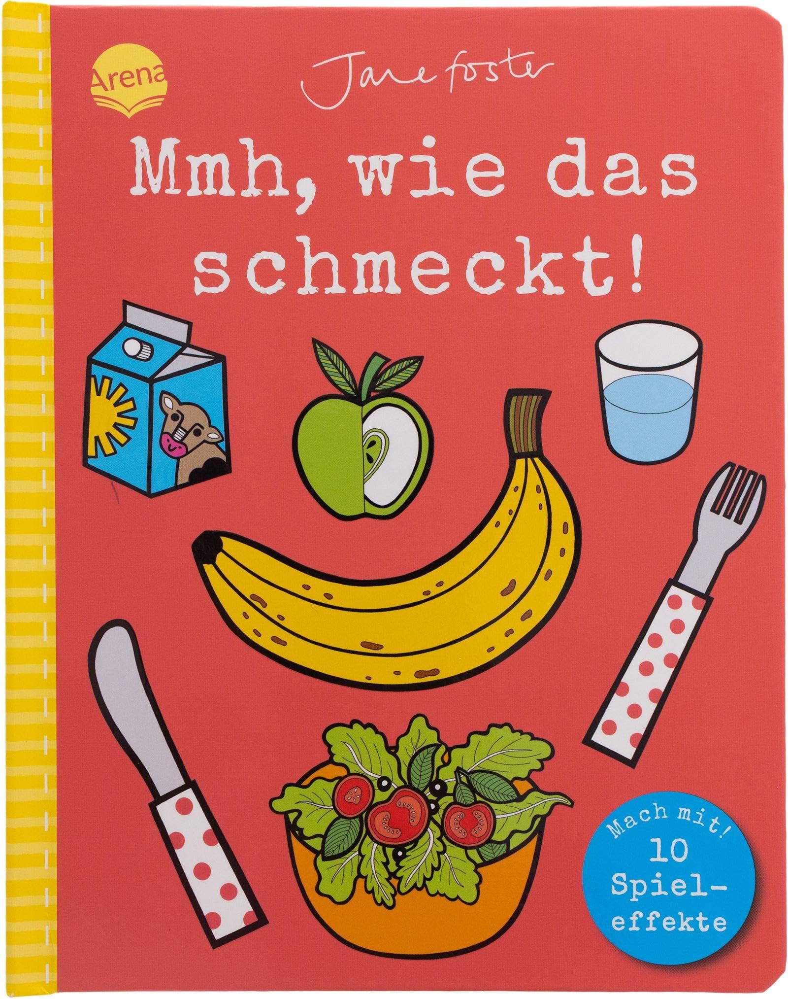 Mmh, wie das schmeckt! Mach mit!: Pappbilderbuch mit Klappen, Schiebern und Drehscheibe ab 2 Jahren
