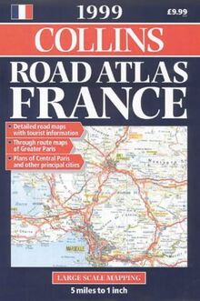 Collins Road Atlas: France: 1999