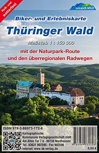 Thüringer Wald: Biker- und Erlebniskarte