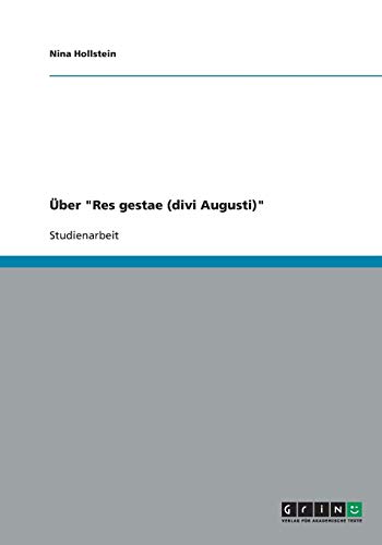 Über Res gestae (divi Augusti)