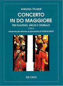 Concerto Per Ott (Flautino) Archi E B.C.