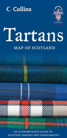 Collins Tartans Map of Scotland (Collins Pictorial Maps) de HarperCollins