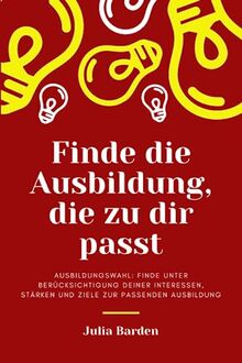 Finde die Ausbildung, die zu dir passt. Ausbildungswahl: Finde unter Berücksichtigung deiner Interessen, Stärken und Ziele zur passenden Ausbildung: ... 2023 Geschenk für angehende Azubis