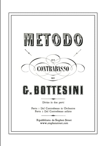 Metodo di Contrabasso: Giovanni Bottesini