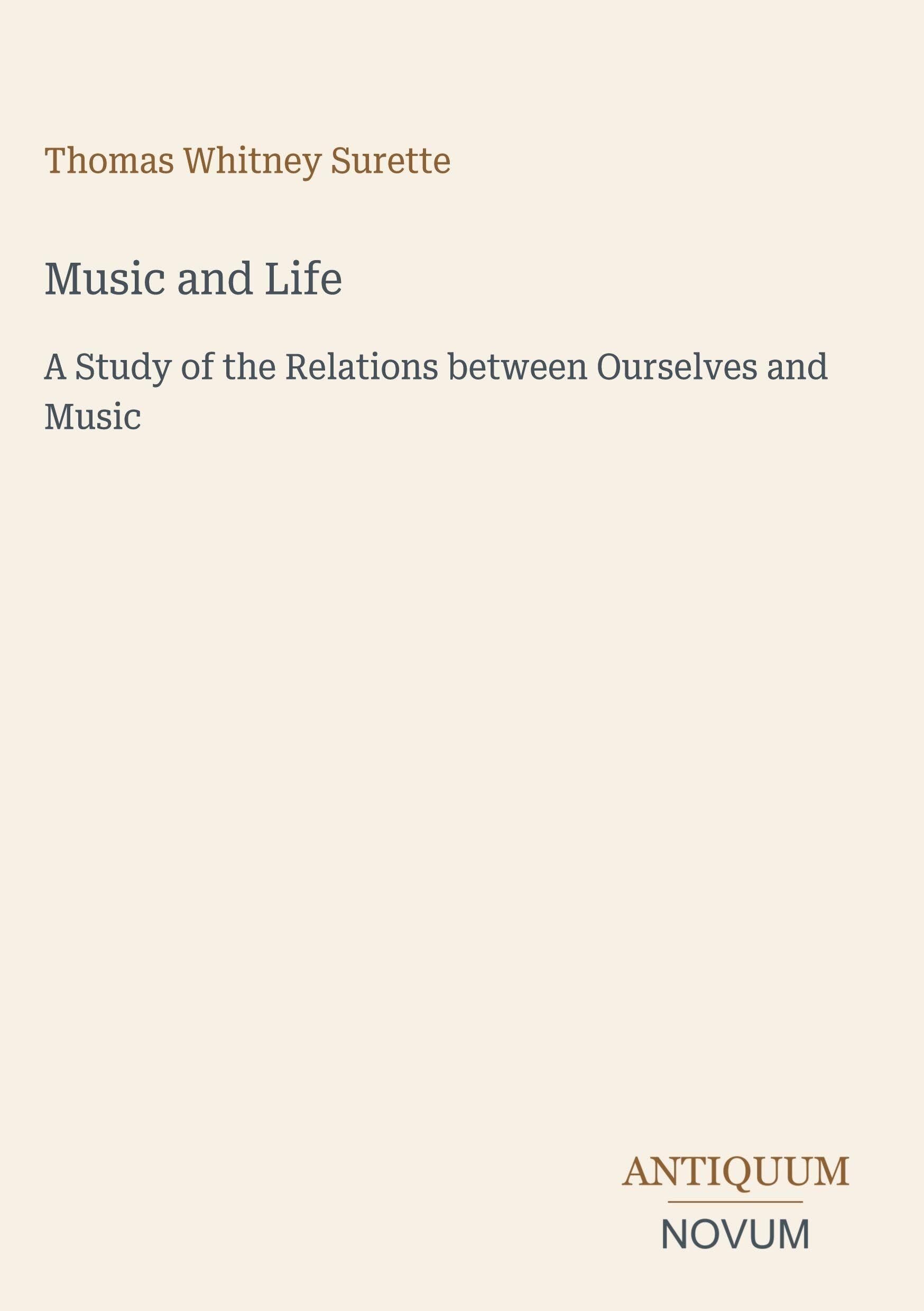 Music and Life