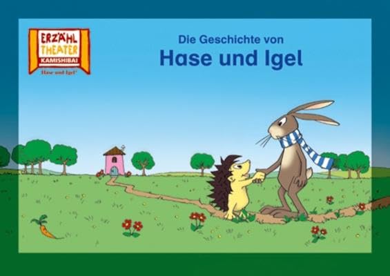 Die Geschichte von Hase und Igel / Kamishibai Bildkarten: 12 Bildkarten für das Erzähltheater