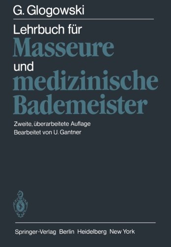 Lehrbuch für Masseure und medizinische Bademeister