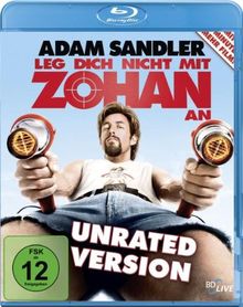 Leg dich nicht mit Zohan an (Unrated Version) [Blu-ray] von Dennis Dugan | DVD | Zustand sehr gut