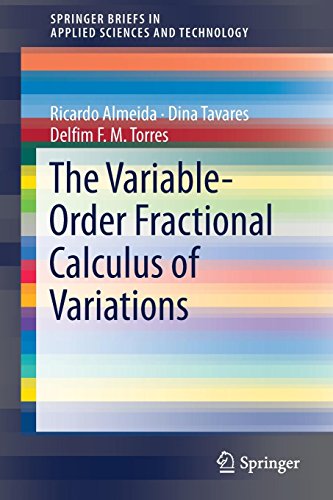 The Variable-Order Fractional Calculus of Variations (SpringerBriefs in Applied Sciences and Technology)