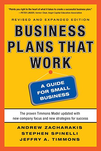 Business Plans That Work: A Guide for Small Business