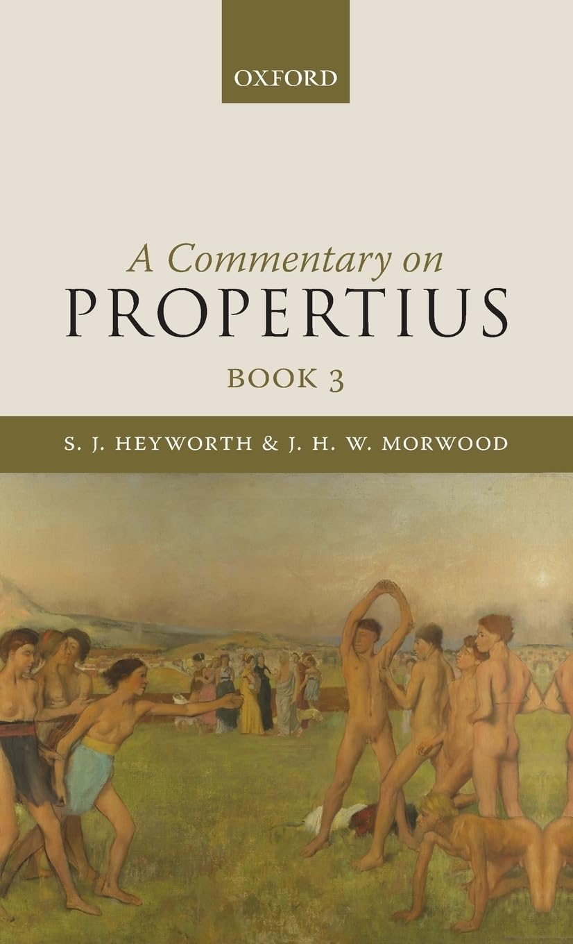 Commentary on Propertius, Book 3