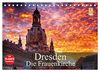 Dresden - Die Frauenkirche (Tischkalender 2024 DIN A5 quer), CALVENDO Monatskalender