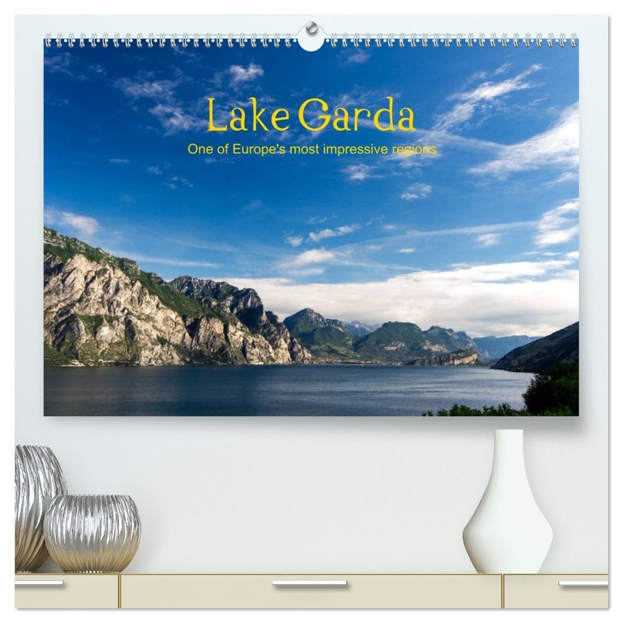 Lake Garda / UK-Version (High Quality Premium Wall Calendar 2026 DIN A2 landscape),CALVENDO 12 Month Wall Calendar: One of Europe's most impressive regions