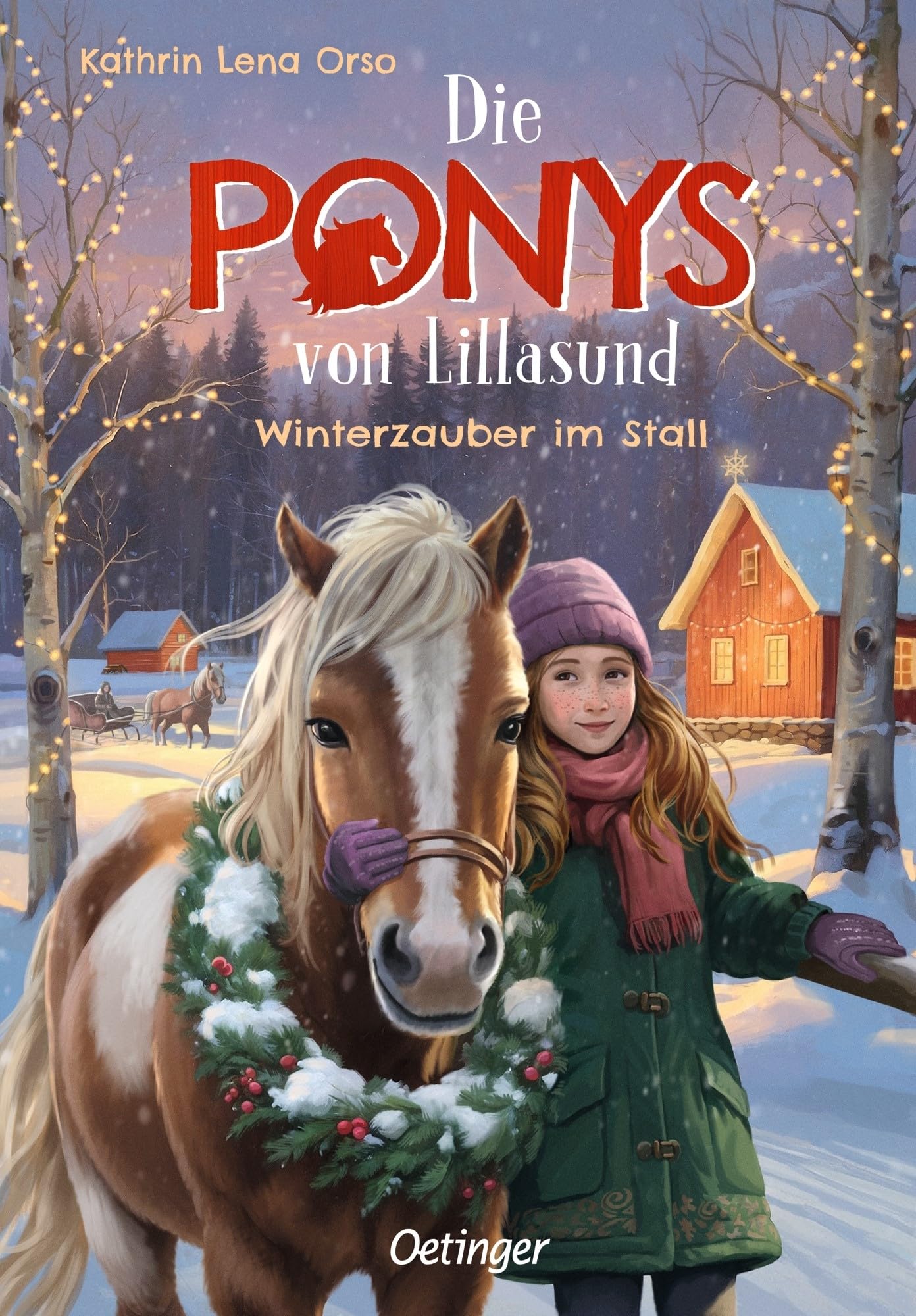 Die Ponys von Lillasund 3. Winterzauber im Stall: Zauberhaftes Pferdebuch über Islandponys und einen Winter in Schweden für Kinder ab 8 Jahren