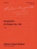 25 Etüden: Nach der Erstausgabe editiert. op. 100. Klavier.: op. 100 / Nach der Erstausgabe editiert (Wiener Urtext Edition)