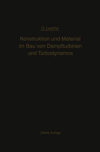 Konstruktion und Material im Bau von Dampfturbinen und Turbodynamos