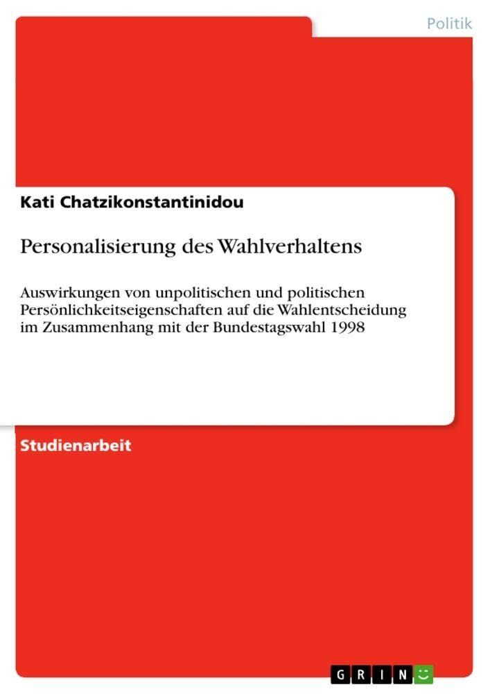 Personalisierung des Wahlverhaltens