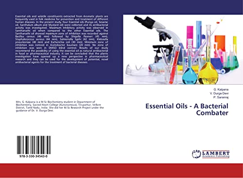 Essential Oils - A Bacterial Combater