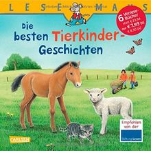 LESEMAUS Sonderbände: Die besten Tierkinder-Geschichten: Sechs Bilderbuch-Geschichten in einem Band