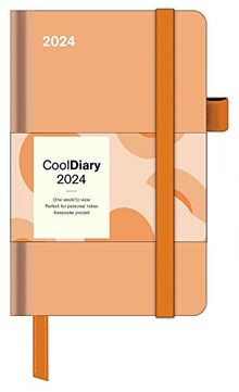 Apricot 2024 - Diary - Buchkalender - Taschenkalender - 9x14: Cool Diary
