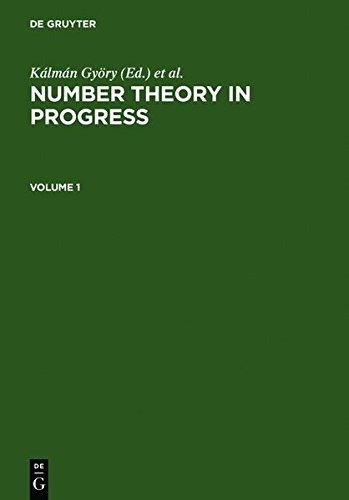 Number Theory in Progress: Proceedings of the International Conference on Number Theory organized by the Stefan Banach International Mathematical ... Zakophane, Poland, June 30-July 9, 1997