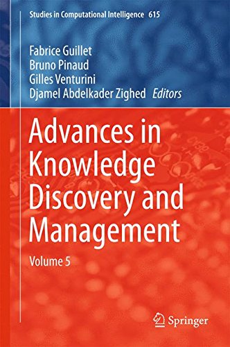 Advances in Knowledge Discovery and Management: Volume 5 (Studies in Computational Intelligence)