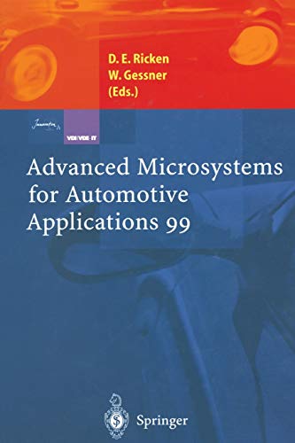 Advanced Microsystems for Automotive Applications 99 (Vdi-Buch)