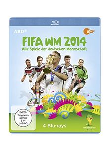 FIFA WM 2014 - Alle Spiele der deutschen Mannschaft (4 Discs) [Blu-ray]