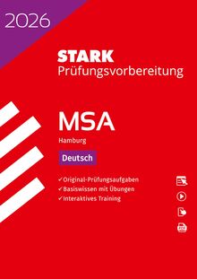 STARK Deutsch - MSA 2026 Hamburg - Prüfungsvorbereitung (Abschlussprüfungen)