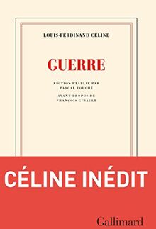 Guerre von Céline, Louis-Ferdinand | Buch | Zustand sehr gut