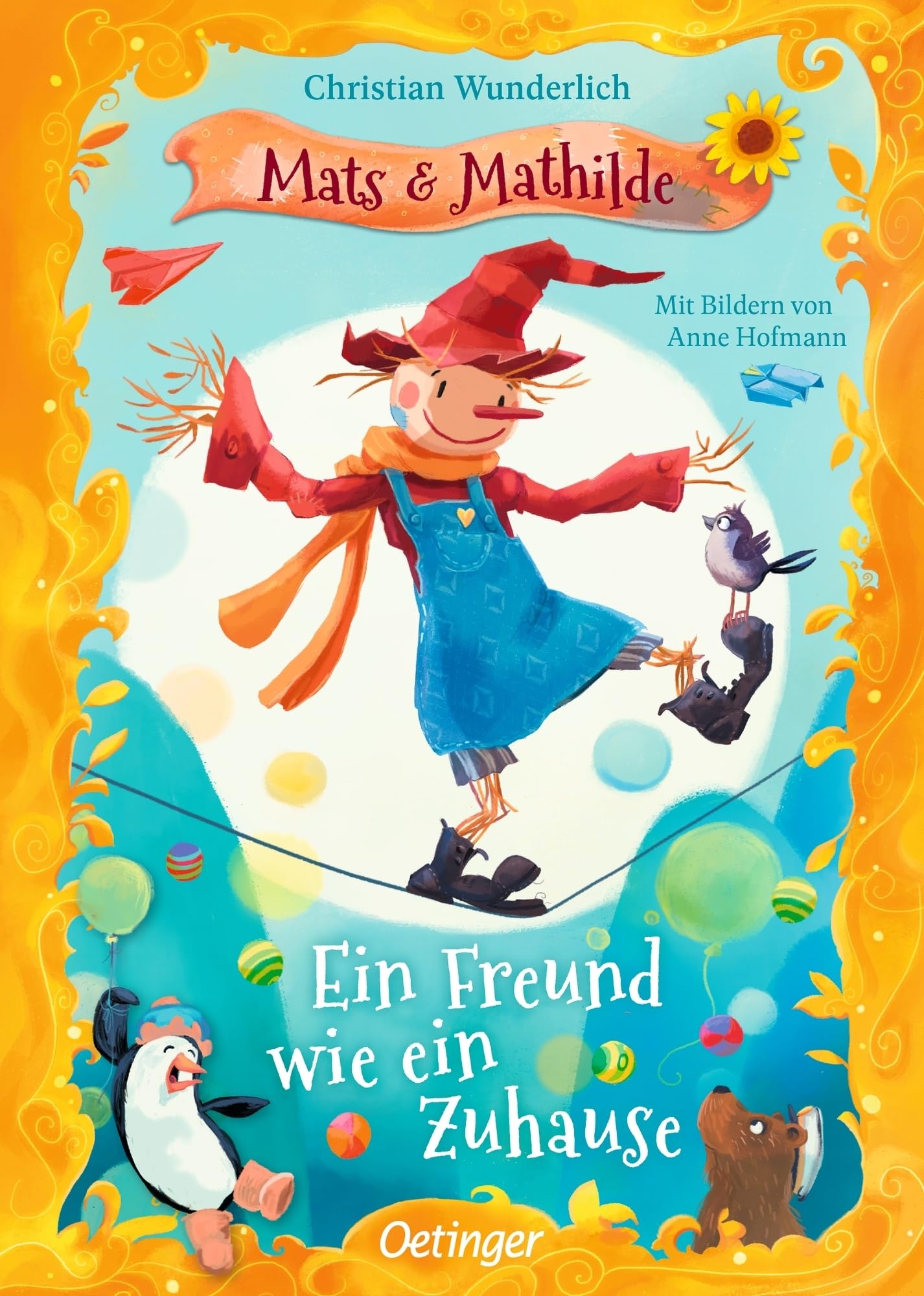 Mats und Mathilde 3. Ein Freund wie ein Zuhause: Eine fantasievolle Geschichte über Freundschaft und Abenteuer von Christian Wunderlich für Kinder ab 5 Jahren