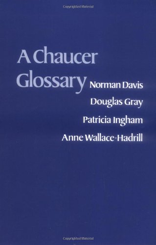 A Chaucer Glossary