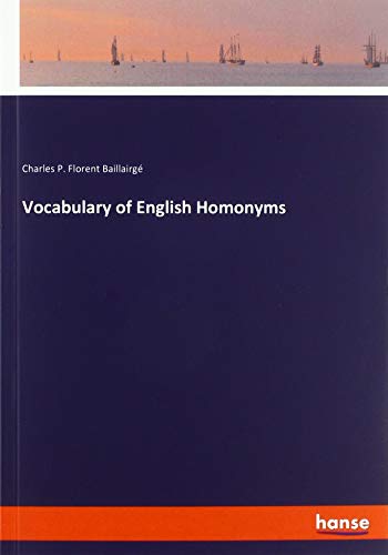 Vocabulary of English Homonyms