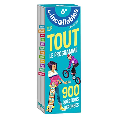 Les incollables - Tout le programme de la 6E - 11/12 ans