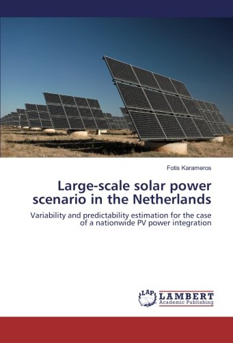 Large-scale solar power scenario in the Netherlands: Variability and predictability estimation for the case of a nationwide PV power integration