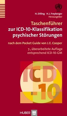 Taschenführer zur ICD-10-Klassifikation psychischer Störungen: nach dem Pocket Guide von J.E. Cooper