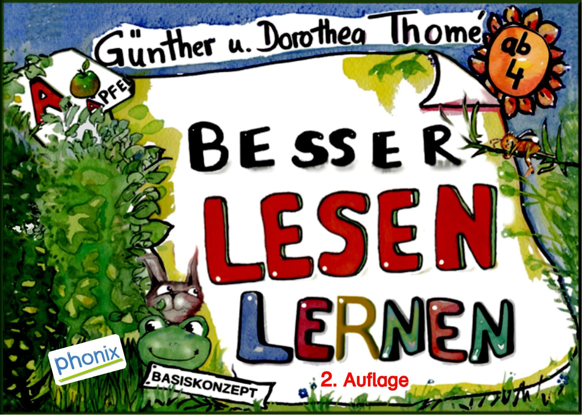 Besser lesen lernen: Erste Schrifterfahrung, nur Großbuchstaben, Basiskonzept Lesen - phonix, komplette Ökoproduktion (Richtig einfach lesen: Basiskonzept Lesen)