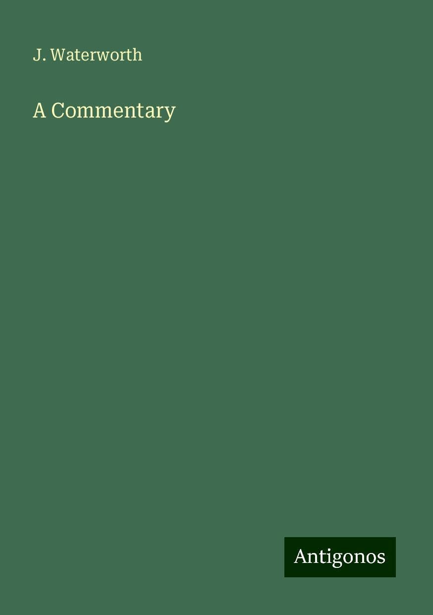 A Commentary