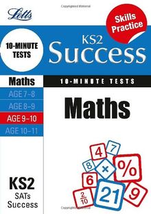 Maths Age 9-10: 10-Minute Tests (Letts Key Stage 2 Success)