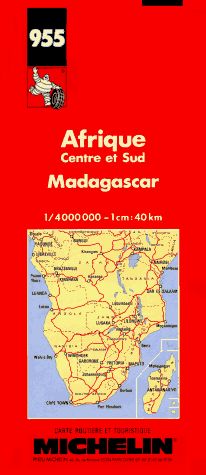Michelin Karten, Bl.746 : Zentral-, Süd-Afrika, Madagaskar; Afrique Centre et Sud, Madagascar; Africa Central & South, Madagascar